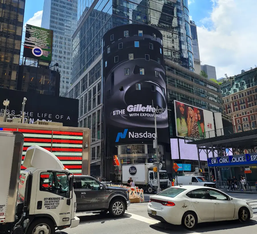 Dominating Times Square: The Impact of NASDAQ Tower Advertising